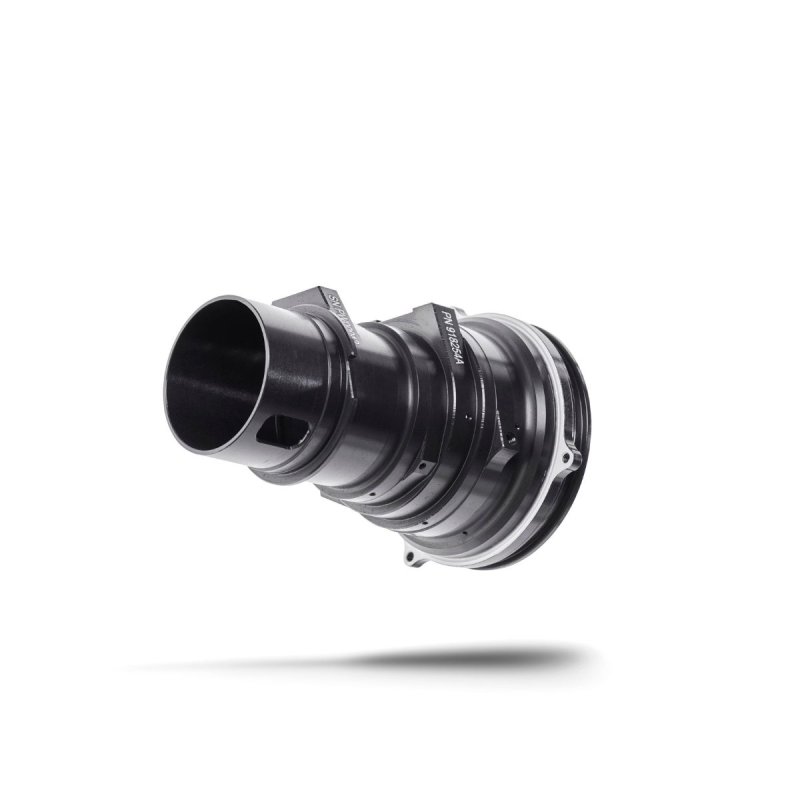 Bauteil_Aluminium_Optische Industrie_Luft und Raumfahrt_Drehfräsen_Schwarzbeschichtung